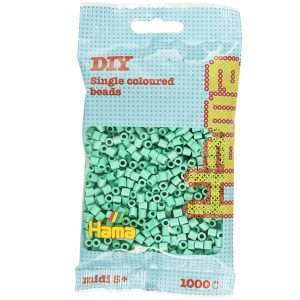 1,000 Aqua Midi Hama Beads