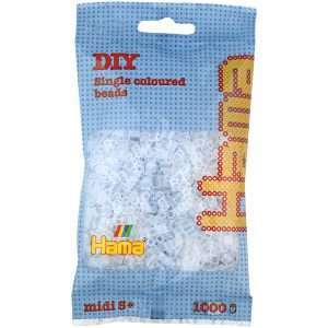 1,000 Clear Midi Hama Beads