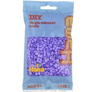 1,000 Pastel Purple Midi Hama Beads