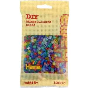 1,000 Glitter Mix Midi Hama Beads