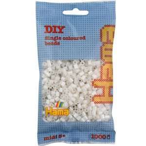 1,000 Pearl Midi Hama Beads
