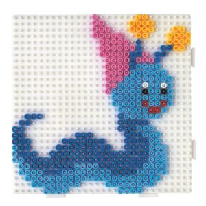 Interlocking Large Square Midi Hama Beads Pegboard