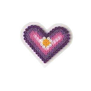 Heart Midi Hama Beads Pegboard