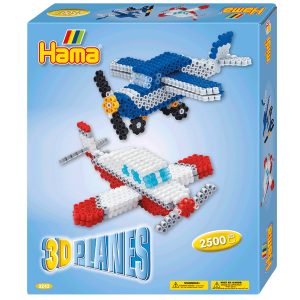3D Planes Midi Hama Beads Set