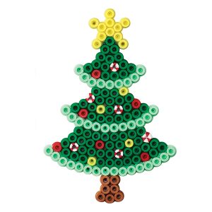 Christmas Tree Midi Hama Beads Pegboard