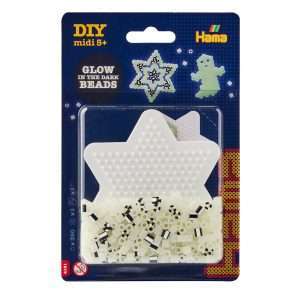 Glow In The Dark Midi Hama Beads Pack