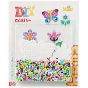 Butterfly & Flower Midi Hama Beads Pack