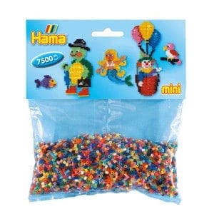 7,500 Mixed Mini Hama Beads