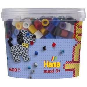 Solid Mix Maxi Hama Beads